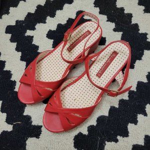 BAIT Footwear RED Wedge Shoes  8.5